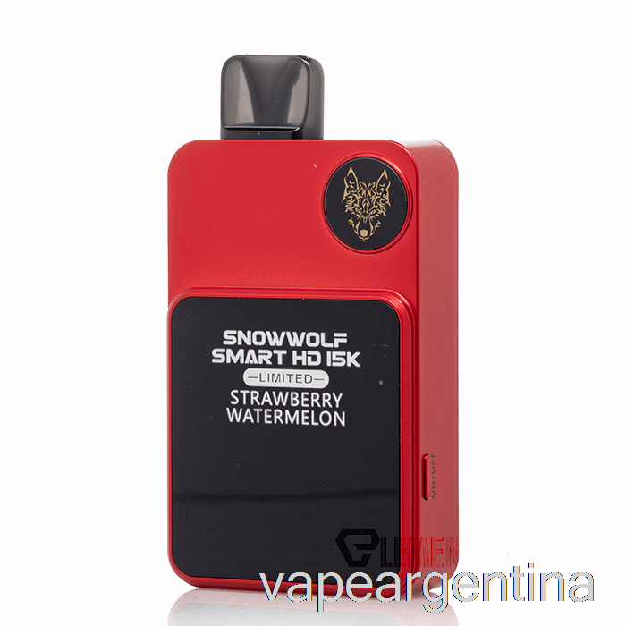 Snowwolf Smart HD 15k Limited Desechable Fresa Sandía Vape Argentina